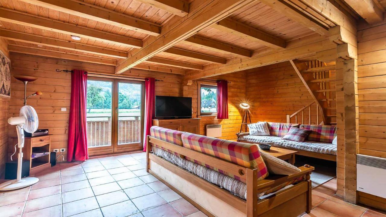 Bois De Champelle- 94 Magnifique Chalet-10 Pers Morillon Buitenkant foto